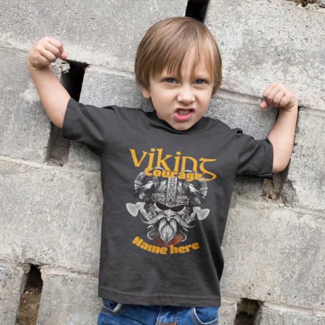 Viking courage baby T-Shirt (Creator Uploaded)