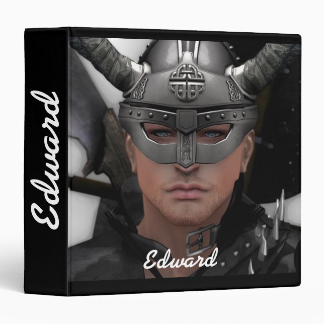 Viking Custom 3 Ring Binder (Front/Spine)