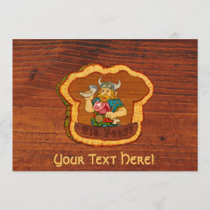 Viking Customizable Invitation