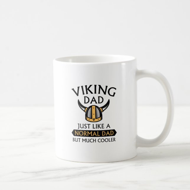 Viking Dad Coffee Mug (Right)