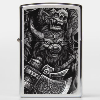 Viking design zippo lighter