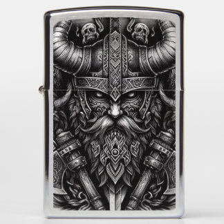Viking design zippo lighter
