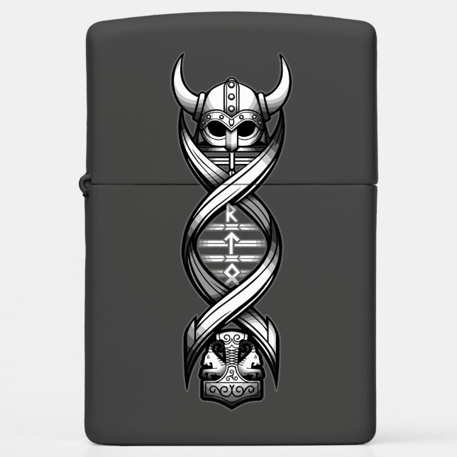 Viking DNA Zippo Lighter (Front)