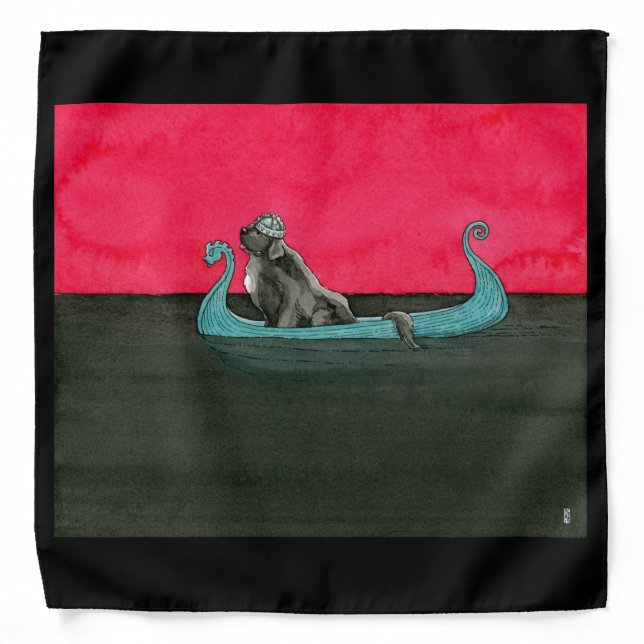 Viking Dog - Chien Viking Bandana (Front)