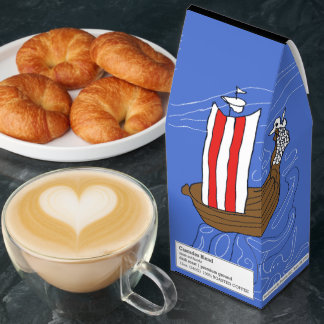 Viking Dragon Ship Party Favor Coffee