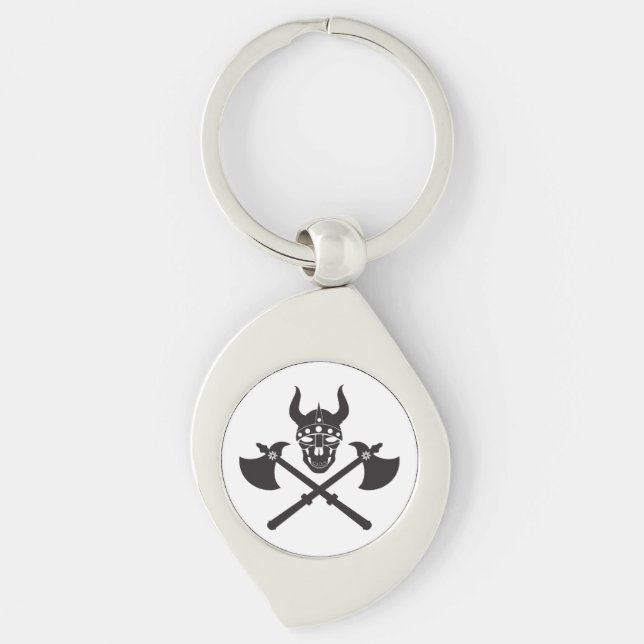 Viking emblem keychain (Front)