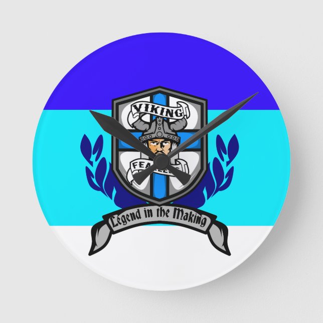 Viking Fearless - Wall Clock (Front)