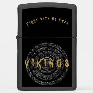 ☼VIKING - FIGHT WITH NO FEAR ☼ ZIPPO LIGHTER