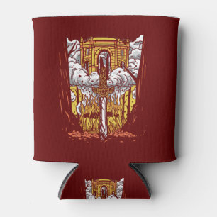 Viking Funeral  Can Cooler