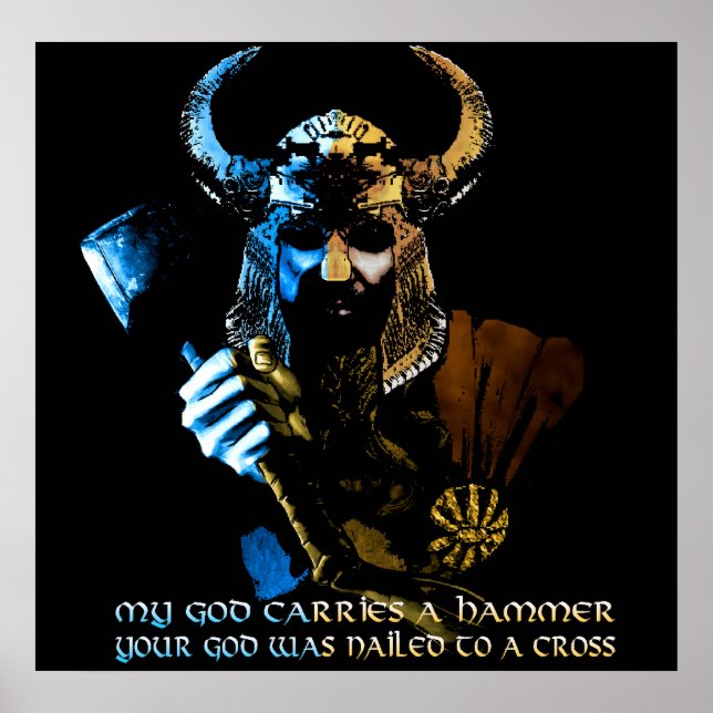 Viking God Poster (Front)