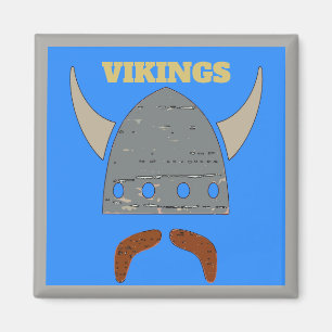 Viking Head Magnet