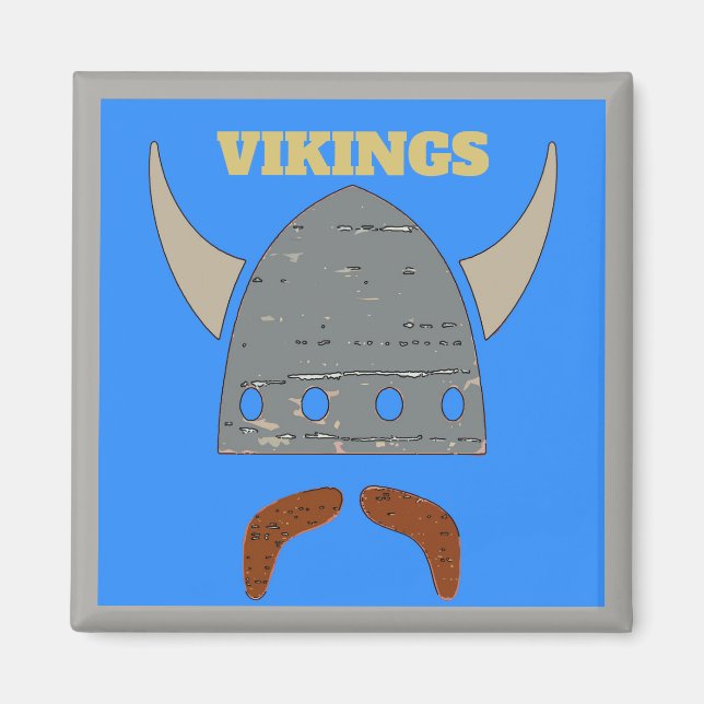 Viking Head Magnet (Front)