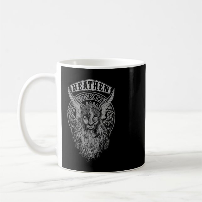 Viking heathen Odin Coffee Mug (Left)