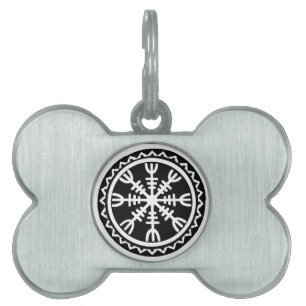 Viking Helm of Awe Pet ID Tag