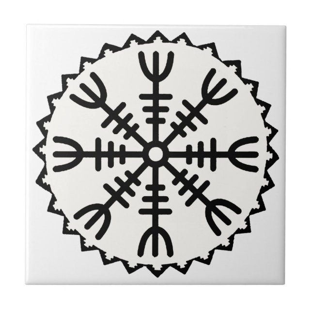 Viking Helm of Awe Tile (Front)