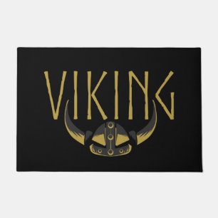 Viking Horned Helmet Doormats