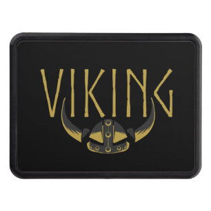 Viking Horned Helmet Trailer Hitch Cover