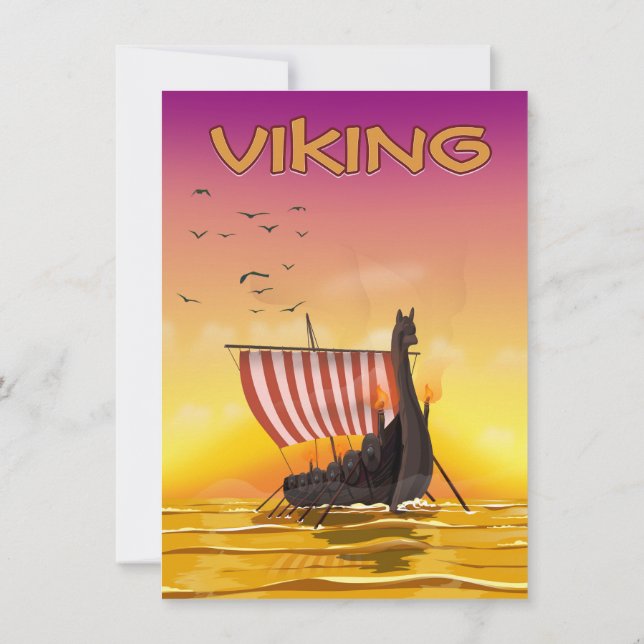 Viking Invitation (Back)