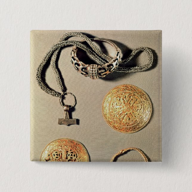 Viking jewellery TtoB LtoR Button (Front)