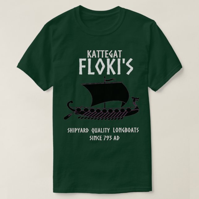 Viking Kattegat Floki amp accessories for Viking w T-Shirt (Design Front)