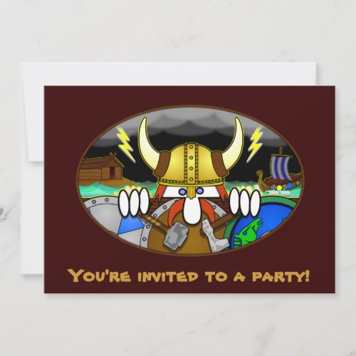 Viking Kilroy Invitations