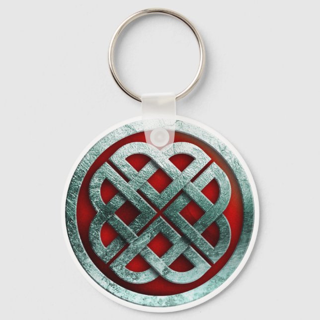 viking knot keychain (Front)