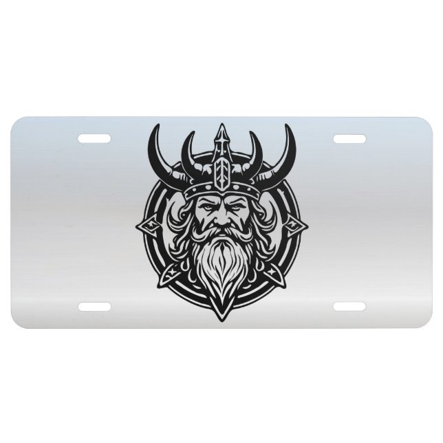 Viking License Plate (Front)