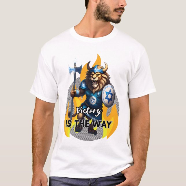 Viking Lion - Israel  T-Shirt (Front)
