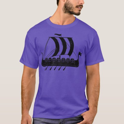 Viking Long Ship Drakkar Scandinavia Iceland Valha