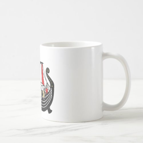 Viking Long Ship for Vikings Coffee Mug