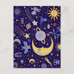 Viking Magic Celestial Dreams Postcard