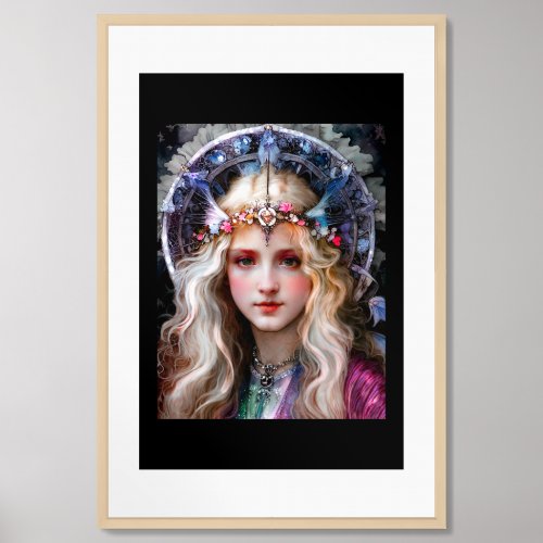 Viking Maiden Framed Art