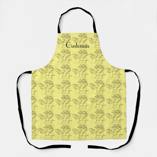Viking Mermaid Warrior Thunder_Cove Apron (Front)