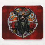 Viking Mousepad<br><div class="desc">Norseman Mousepad.. Viking On Knot Design... </div>