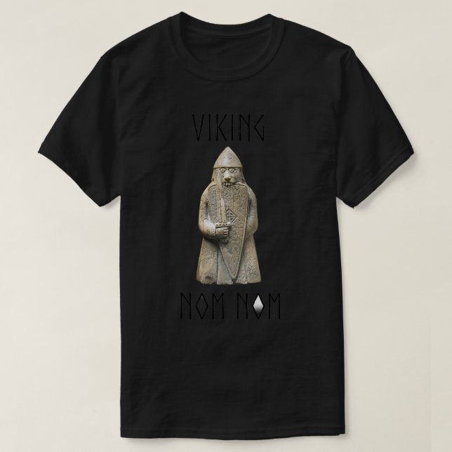 Viking Nom Nom T-Shirt (Design Front)