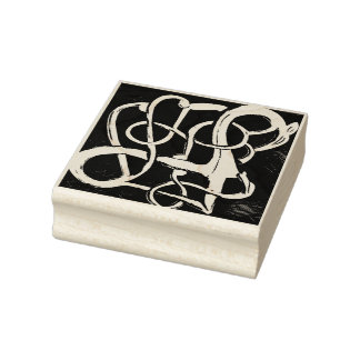 Viking, Nordic horse design Rubber Stamp