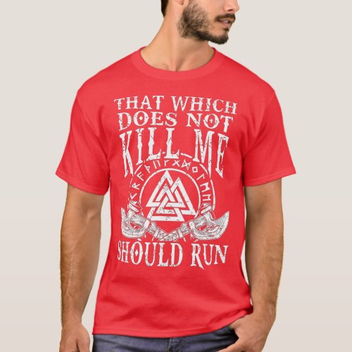 Viking Nordic That Which Does Not Kill Me Should R T_Shirt