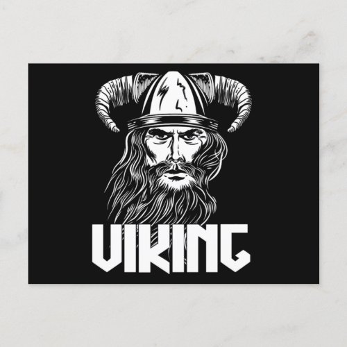Viking Norse Warrior Scandinavia Valhalla Nordic G Postcard