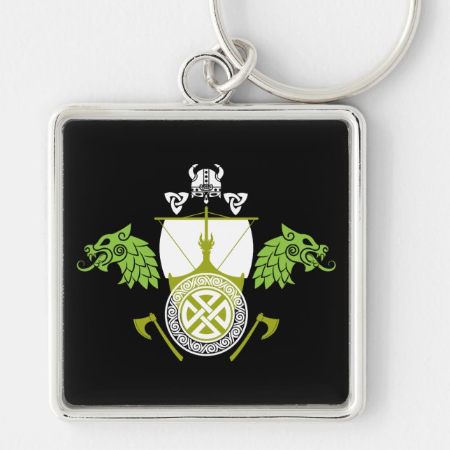 Viking Norsemen Keychain (Front)