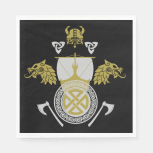 Viking Norsemen Napkins