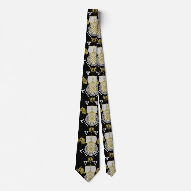 Viking Norsemen Neck Tie (Front)