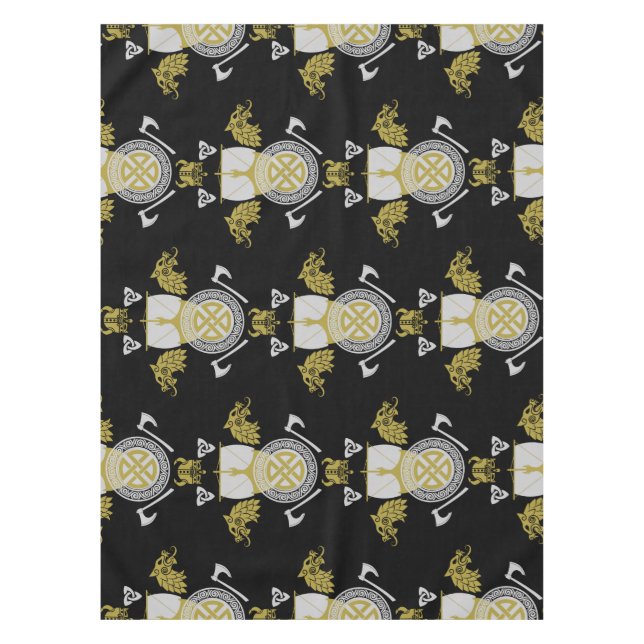Viking Norsemen Tablecloth (Front)