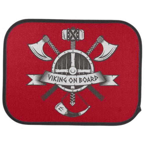 Viking on Board Car Floor Mat