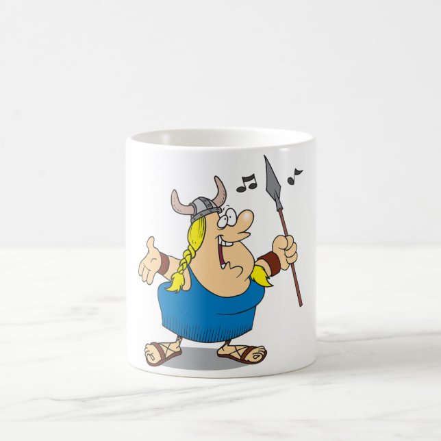 Viking Opera Singer Mug (Center)