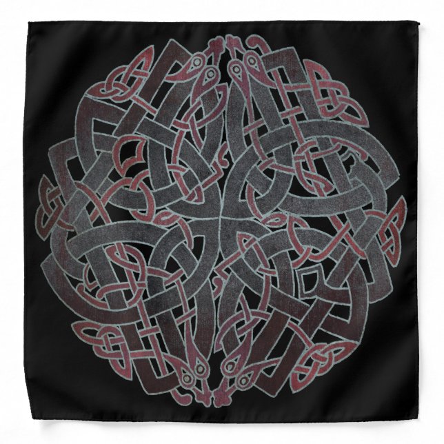 Viking pagan design #7 bandana (Front)