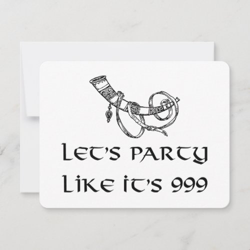 Viking Party Invitations