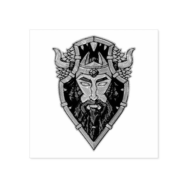 Viking Portrait Stamp (Imprint)