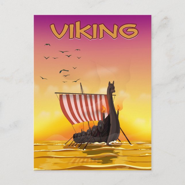 Viking Postcard (Front)