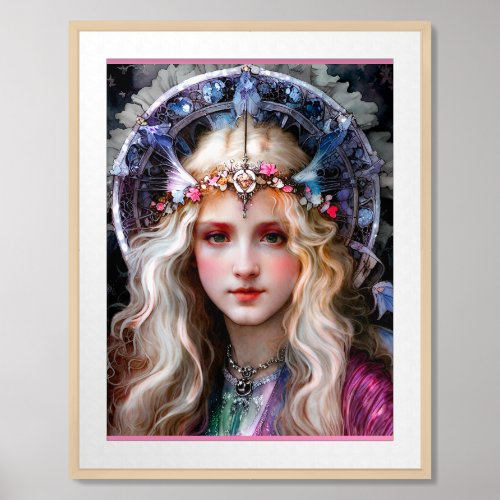 Viking Princess  Framed Art