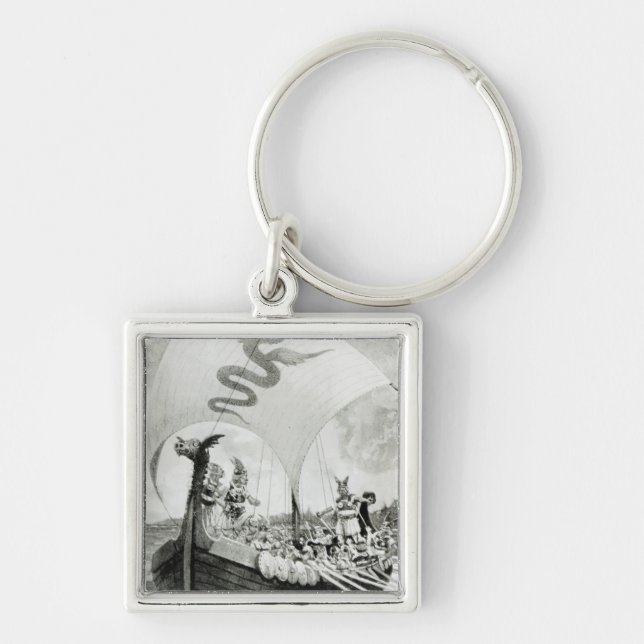 Viking Raiders Keychain (Front)